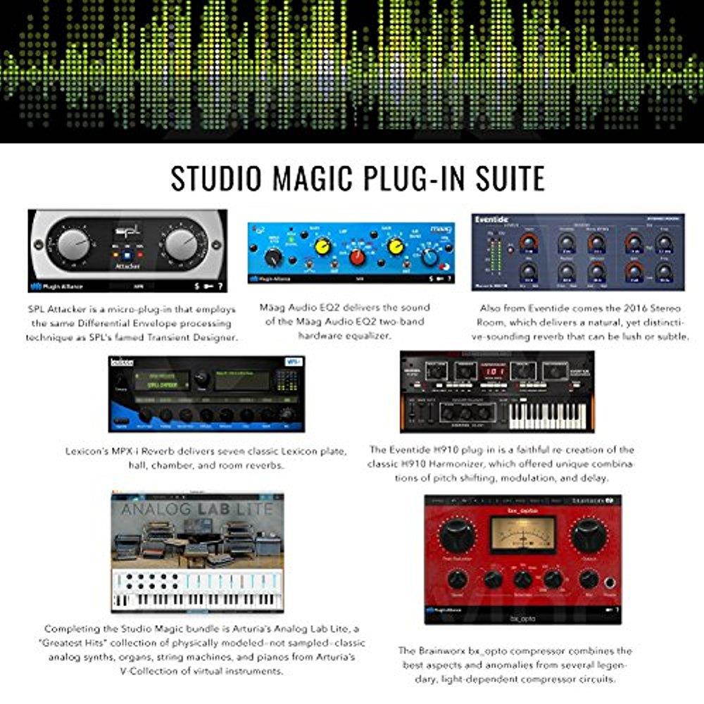 PreSonus AudioBox iTwo 2x2 USB/iPad Recording System with PreSonus Eris E3.5 Multimedia Reference Monitors, Samson Microphone, and Deluxe Bundle