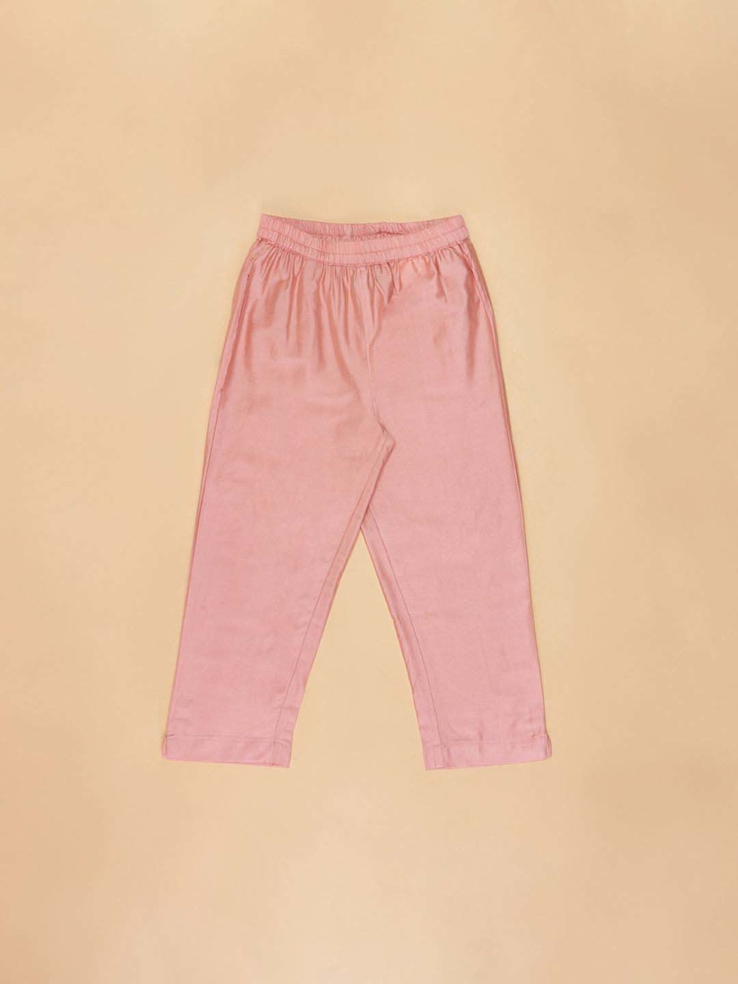 VASTRAMAY Kids Blue & White Cotton Over Dyed Kurta Set