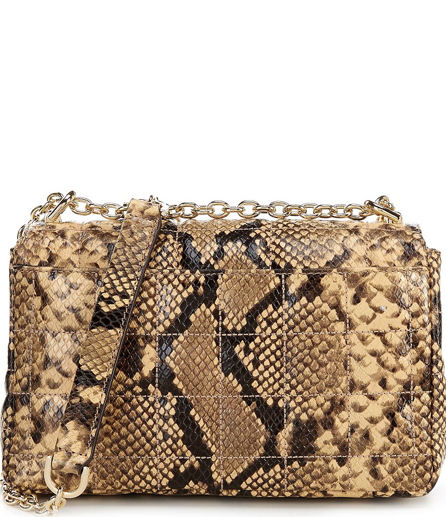 COACH Originals Swinger Nylon and Pebble Leather Shoulder Bag