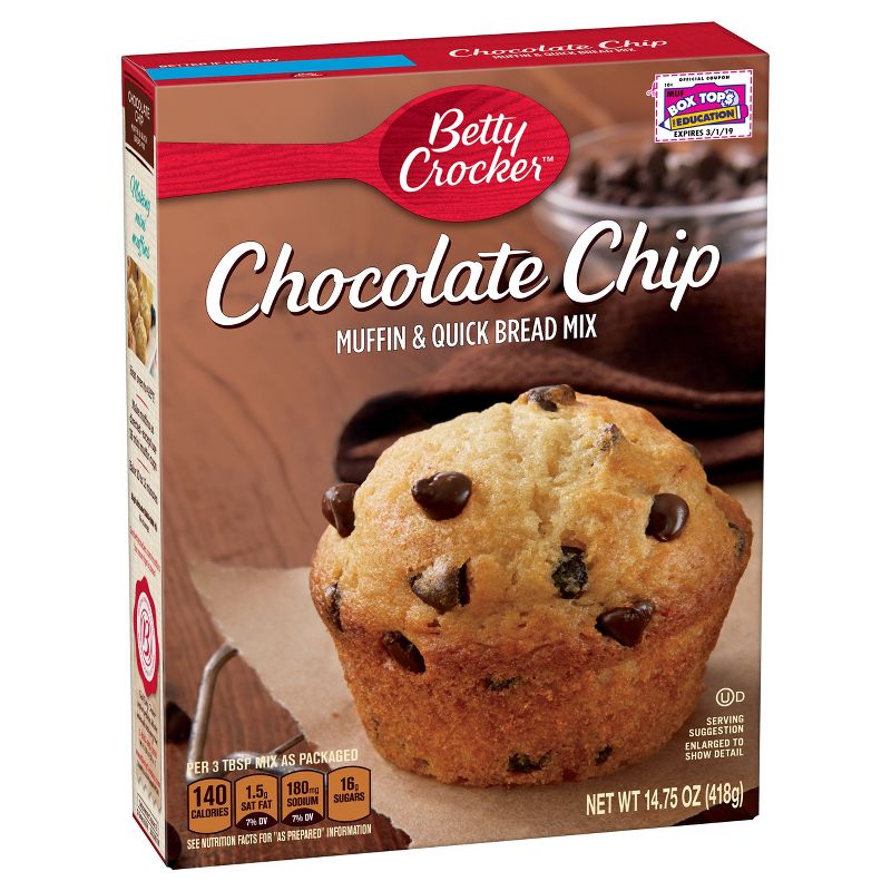 Betty Crocker Chocolate Chip Muffin and Quick Bread Mix - 14.75oz