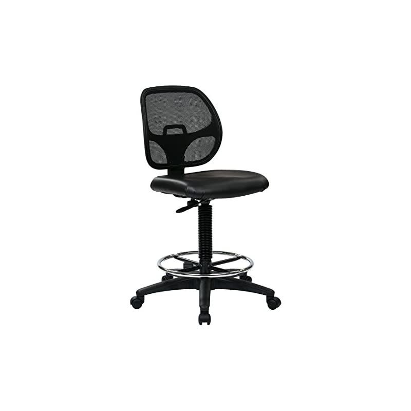 100 Racing Style Gaming Chair, in Black (RSP-100-BLK)
