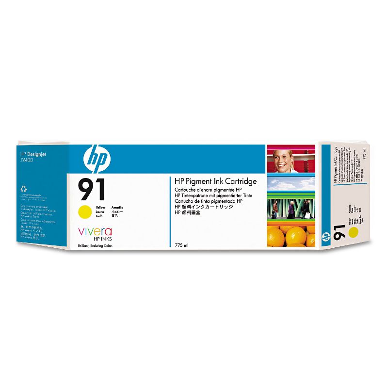 HP 91 (C9469A) Yellow Original Ink Cartridge 
