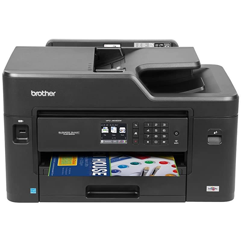 MFCJ5330DW AllinOne Color Inkjet Printer Wireless Connectivity Automatic Duplex Printing  Dash Replenishment Ready
