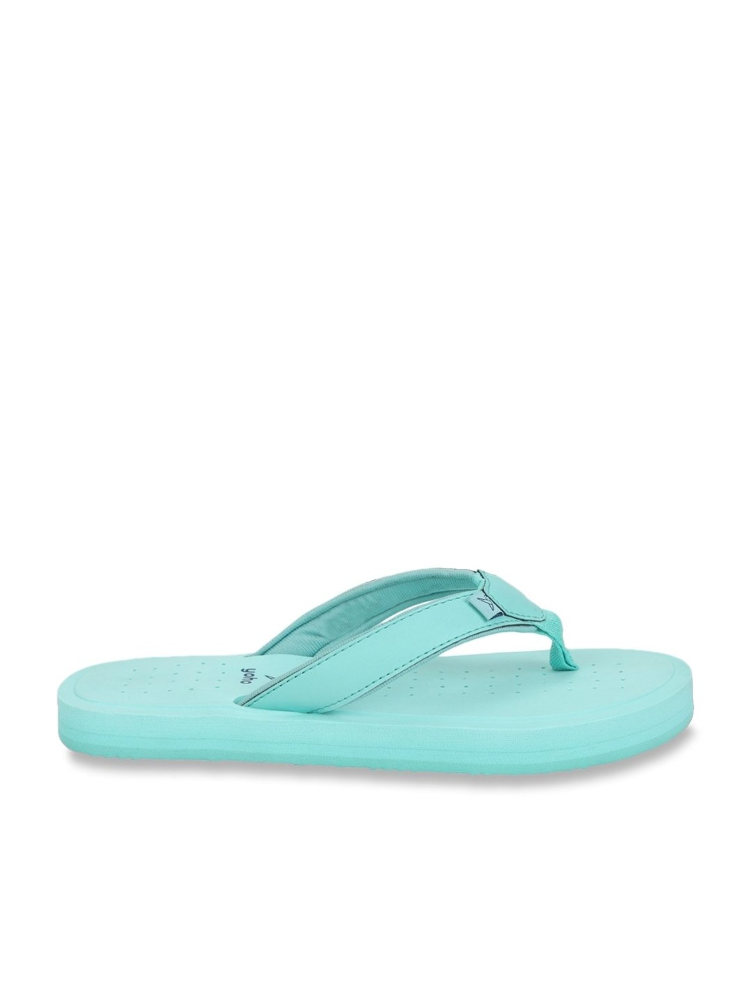 Yoho Women's Arch Support Sea Green Flip Flops