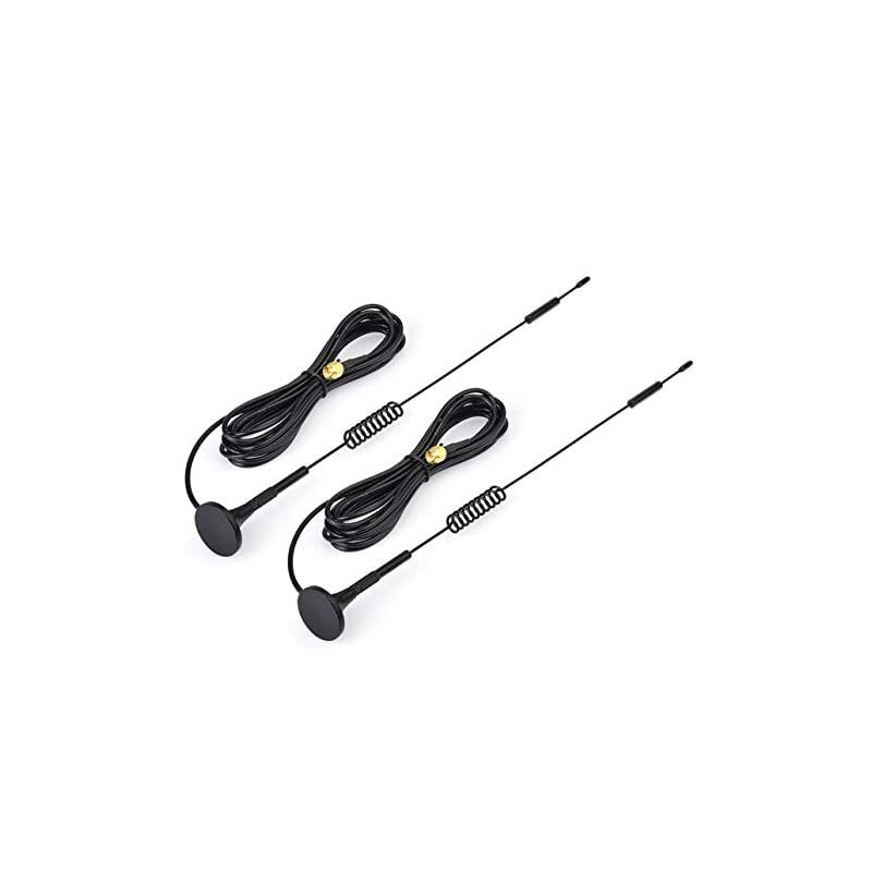 4G LTE 7dBi Magnetic Base SMA Male Antenna Compatible with 4G LTE Wireless Mobile Router Cellular Gateway Modem Home Phone Hotspot Mobile Cell Phone Signal Booster Repeater Cellular Amplifier