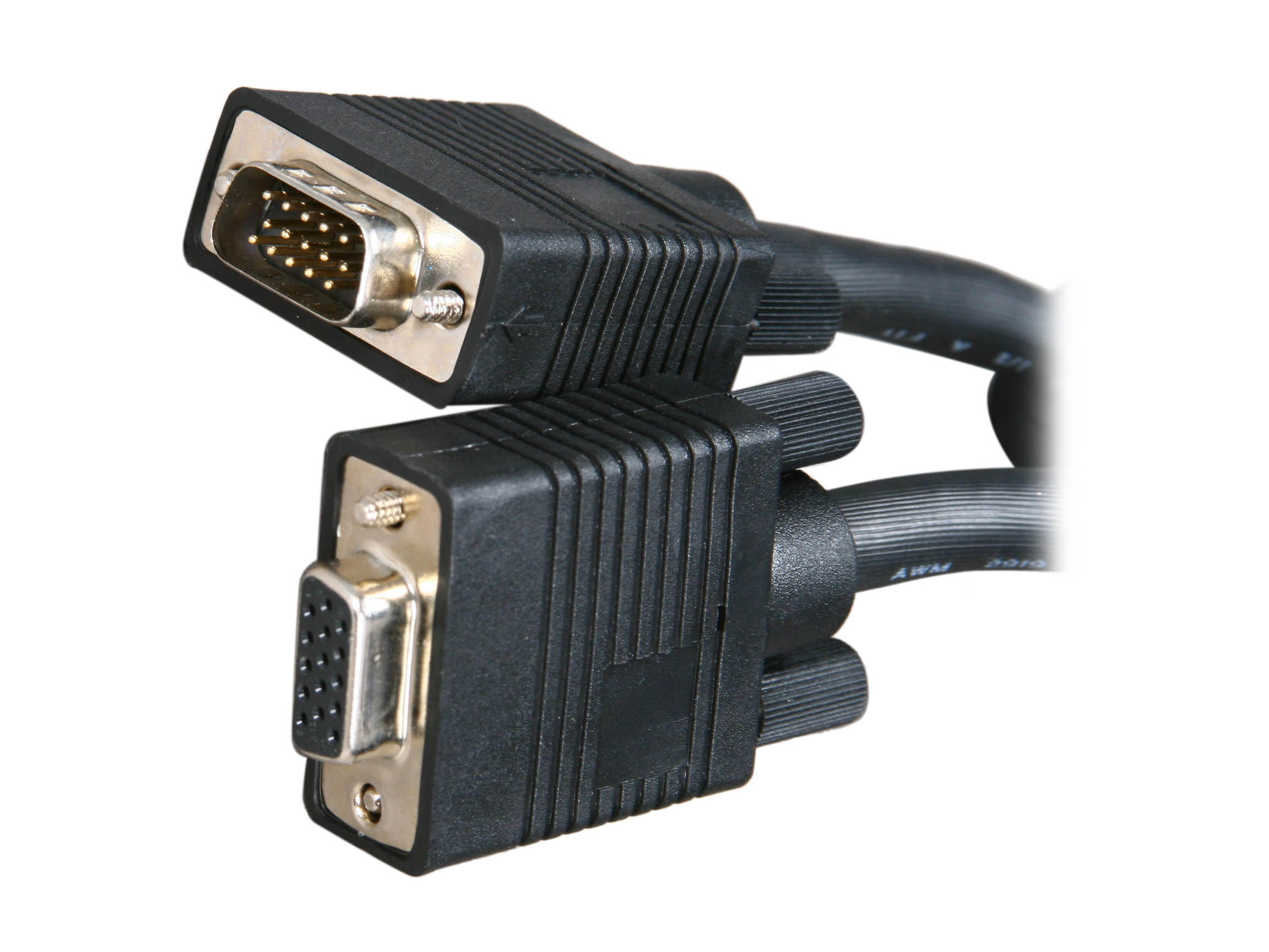 Kaybles SVGA-MF-25FT 25 ft. SVGA Cable Super Shield with Dual Ferrite Male to Female