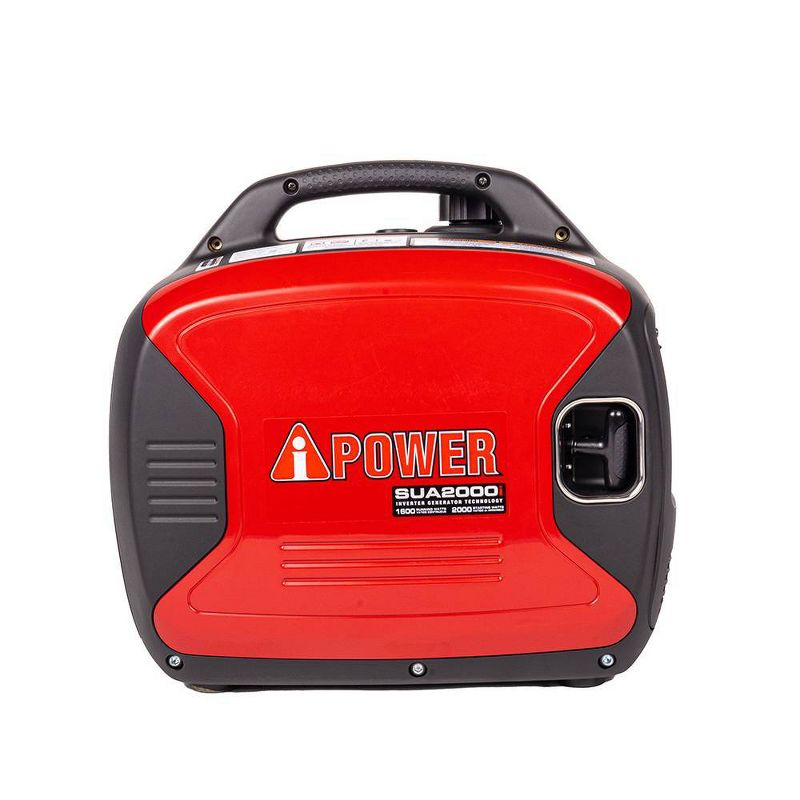 2000 Watt Ultra-Quiet Gasoline Powered Inverter Portable Generator With Parallel Capability - A-iPower
