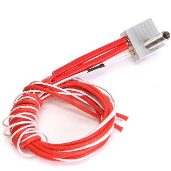 Geekcreit Assembled Aluminum Heating Block Extruder Hot End For 3D Printer 1.75mm MK8 0.4mm Nozzle