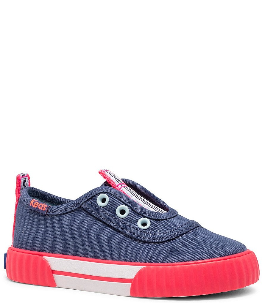 Keds Girls' Topkick Washable Canvas Slip-On Sneakers (Toddler)