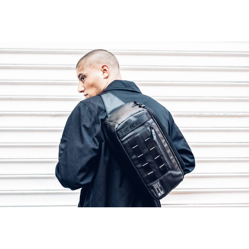 WIB Miami City Slim Backpack for up-to 14.1" Notebook , Tablet, eReader - Green - Twill Polyester - Twill Polyester, Microsuede - Shoulder Strap