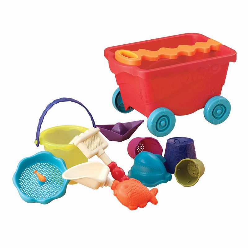 Childcraft Sand and Water Toys Activity Set, Assorted Colors, 28 pc