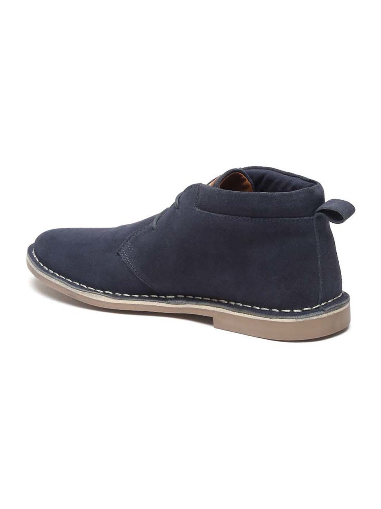 Louis Stitch Men's Federal Blue Chukka Boots