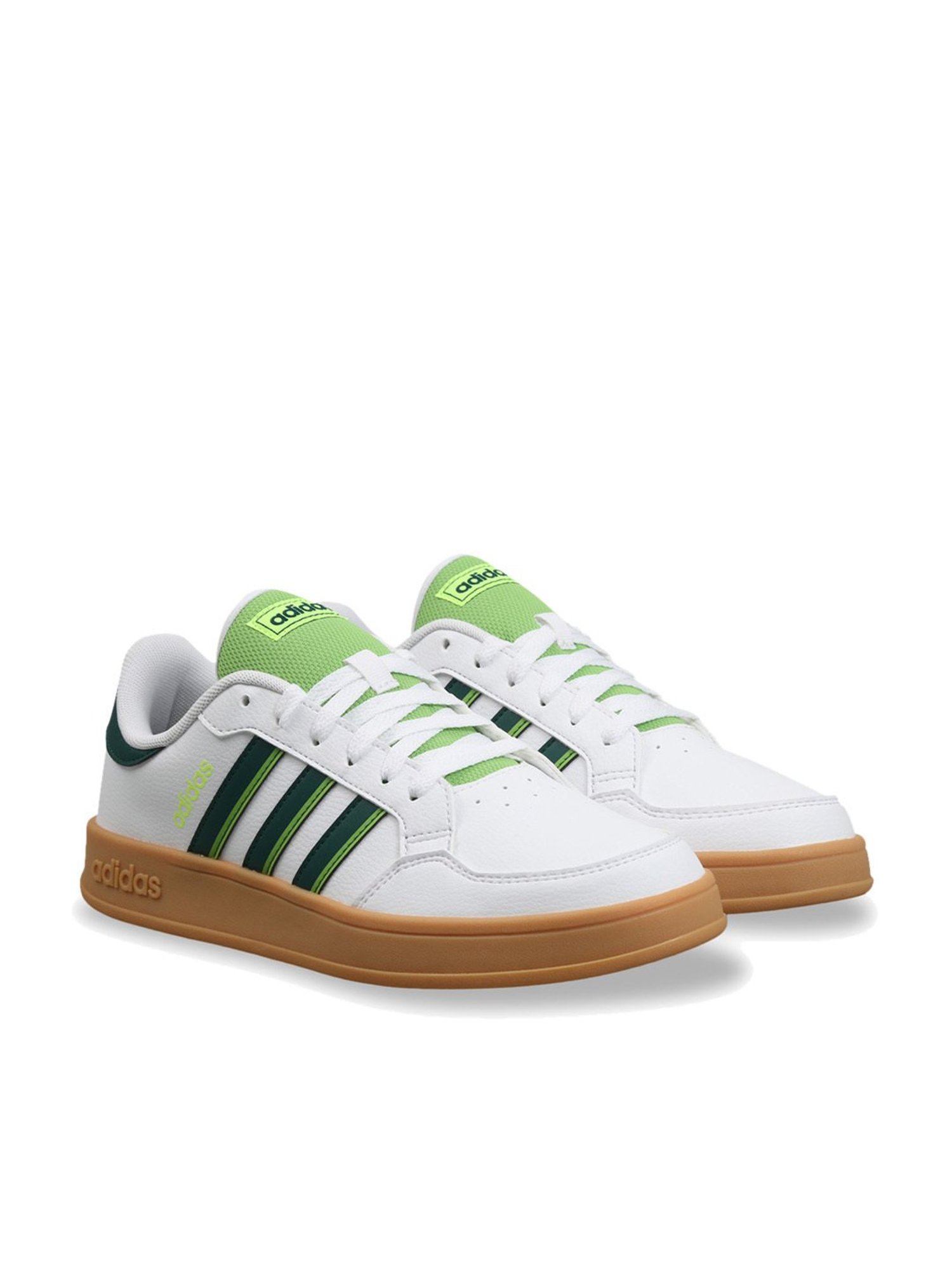 Adidas Men's BREAKNET White Casual Sneakers