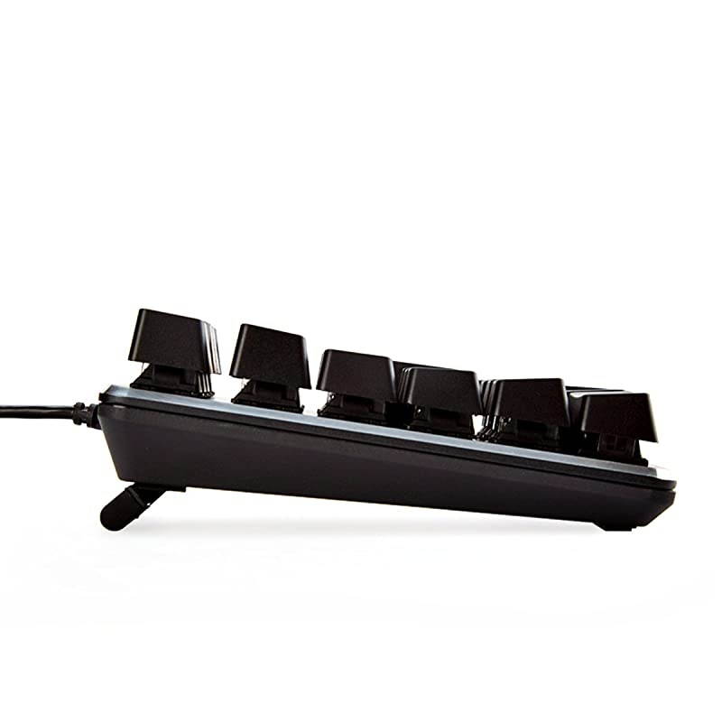 Mechanical Gaming Numeric KeypadKeyboard 21 Keys Mini Numpad with Cherry MX Blue Switches White Backlight for iMacMacBook Black Magicfore