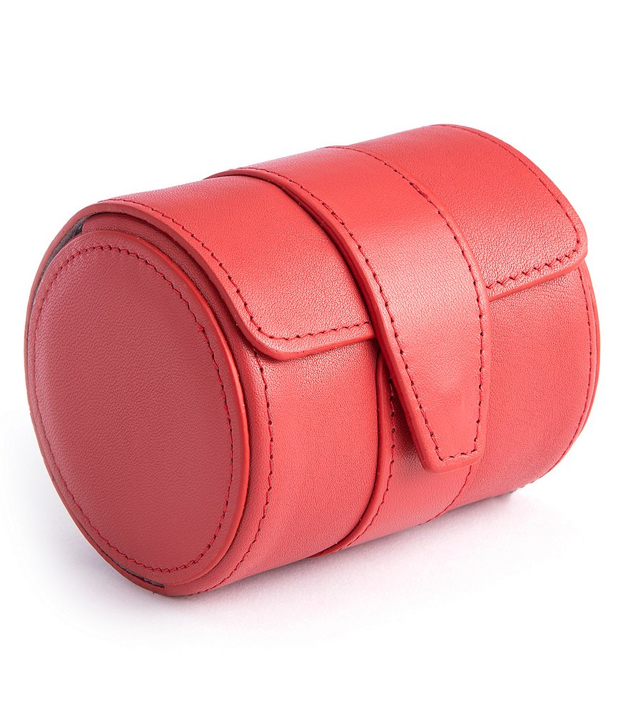 ROYCE New York Single Leather Executive Travel Roll