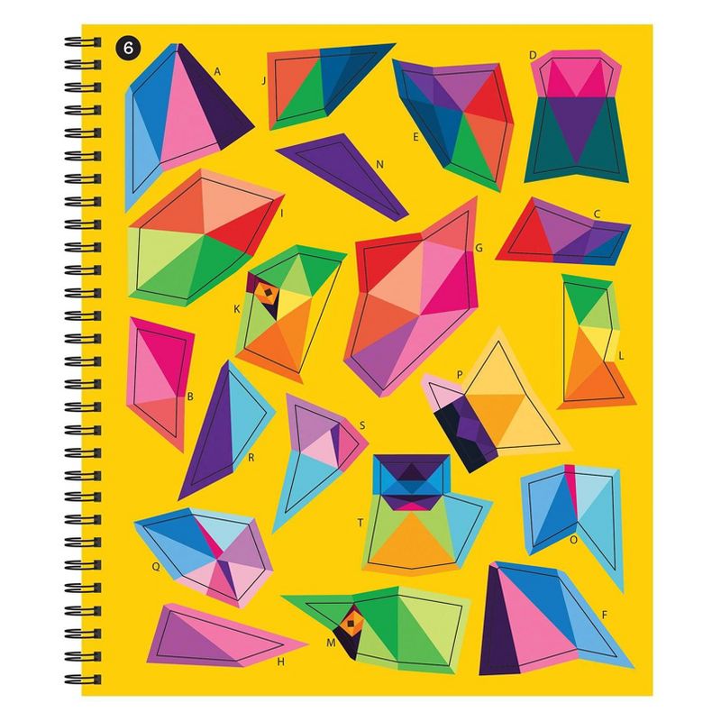 Sticker Puzzles in the Wild - (Spiral_bound) (Spiral Bound)