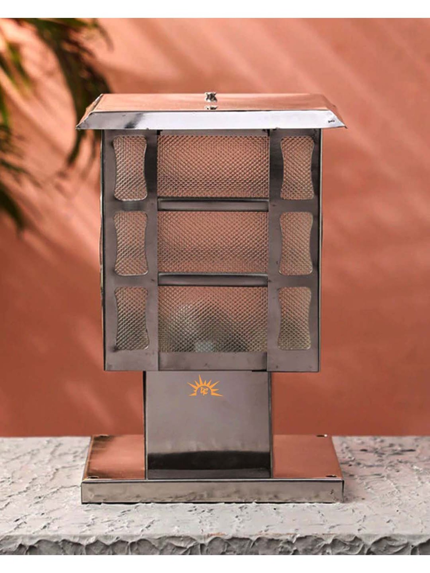 ExclusiveLane Marvels Beige Jute Handwoven Hanging Pendant Lamp