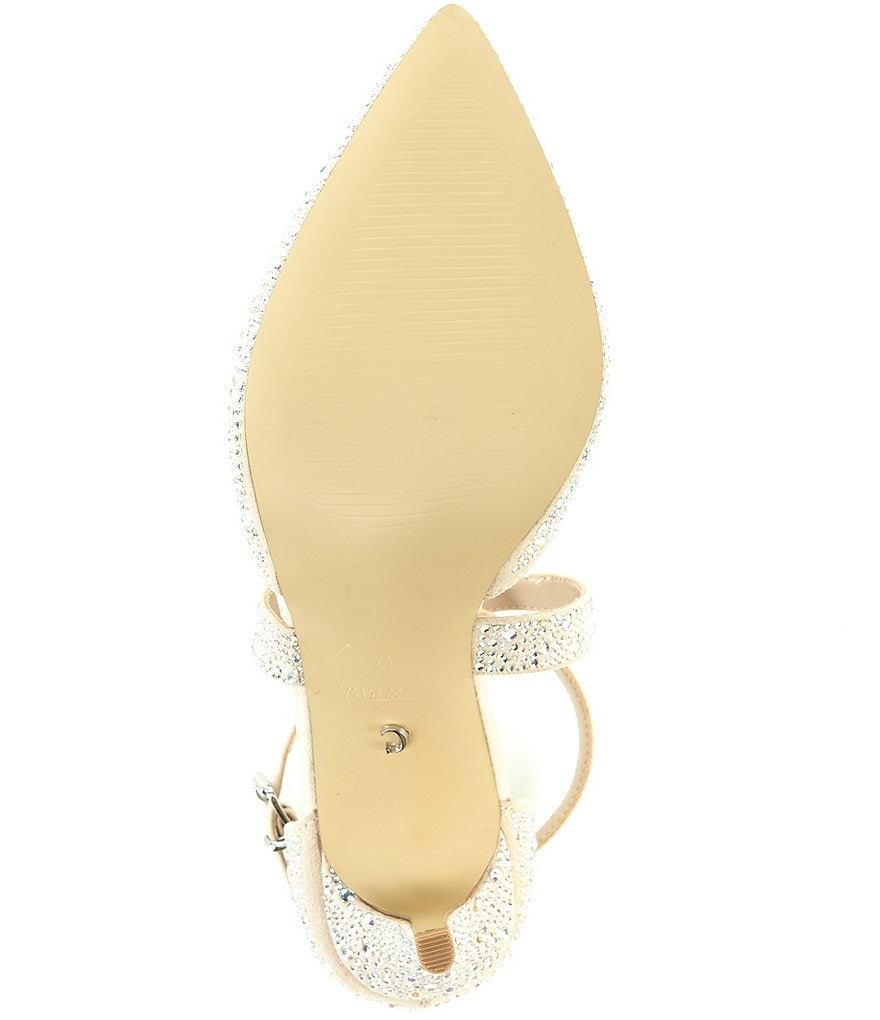 Carvela Kross Jewel 2 Fabric Rhinestone Embellished Pumps