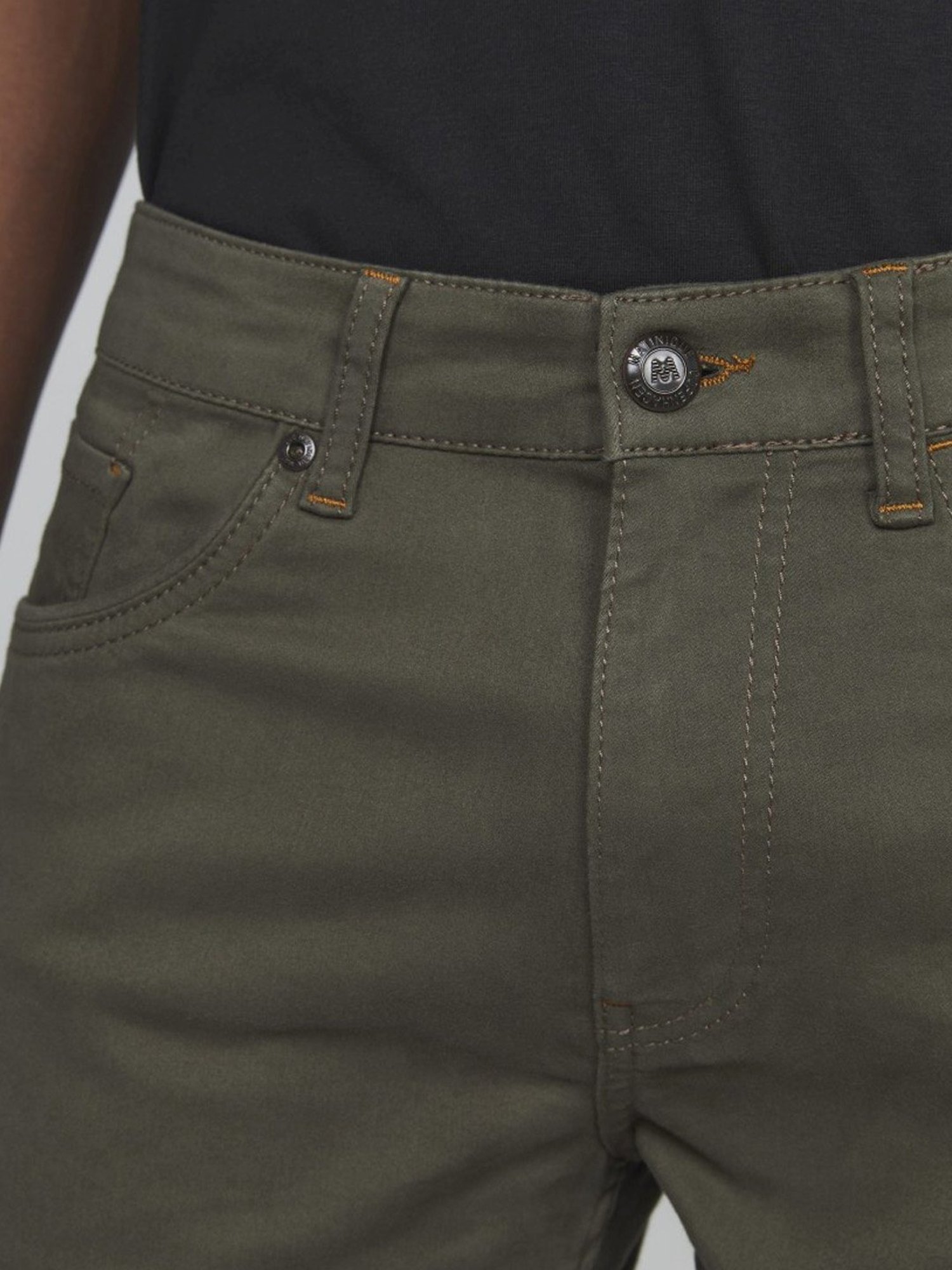 Matinique Green Straight Fit Jeans