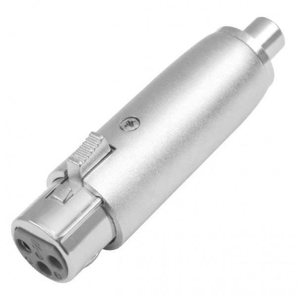 Calrad 35-460 3 Pin XLR Female Jack to Female RCA Jack