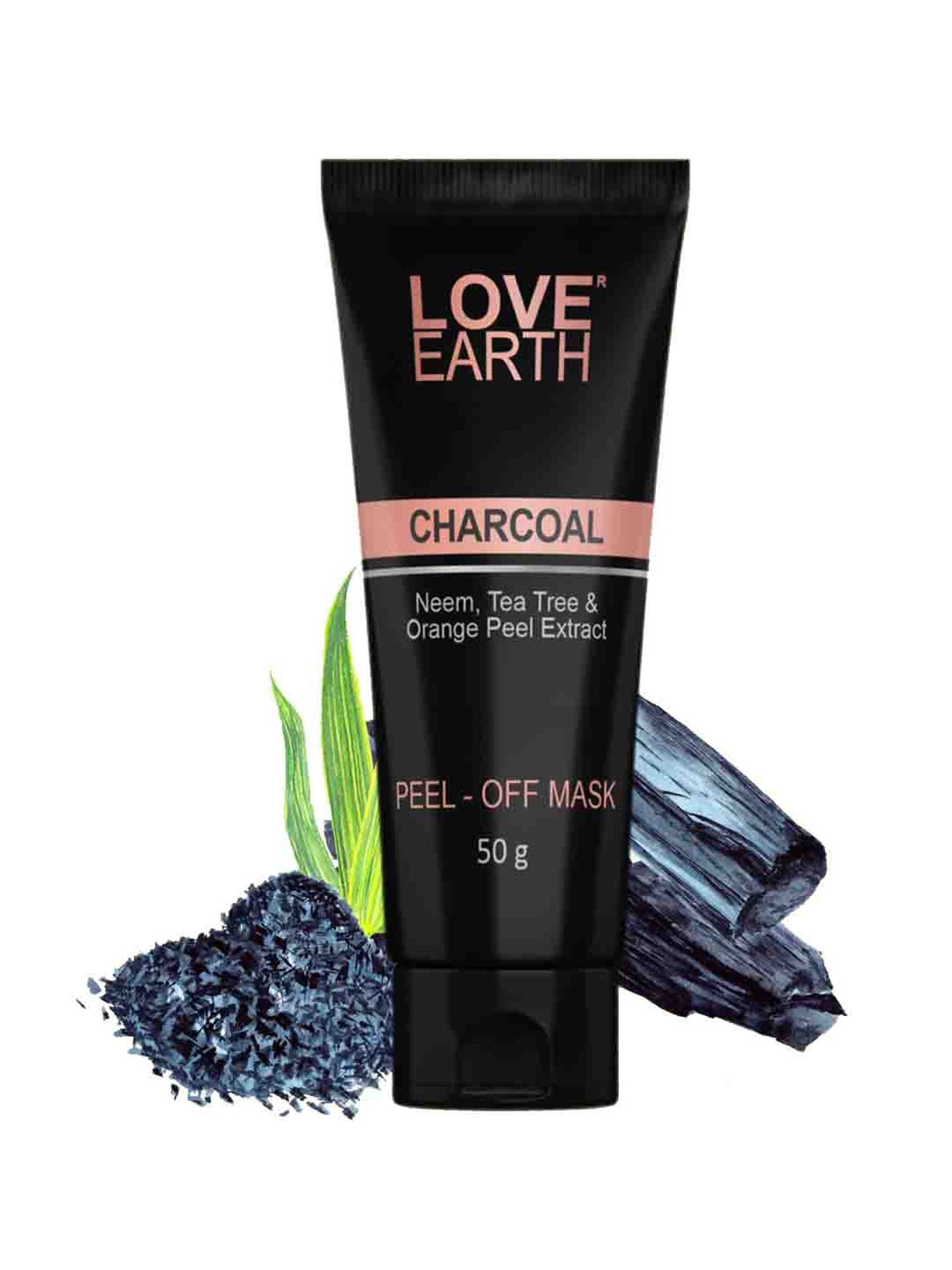 Love Earth Charcoal Peel-Off Mask - 50 gm
