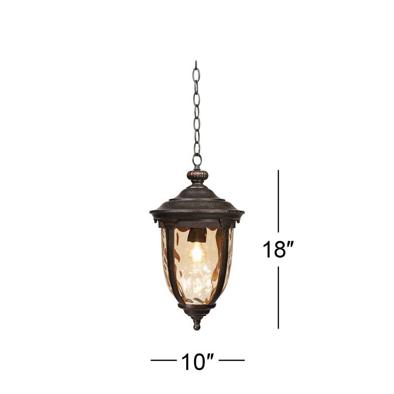Bel Air Lighting Outdoor Hanging Pendant Black