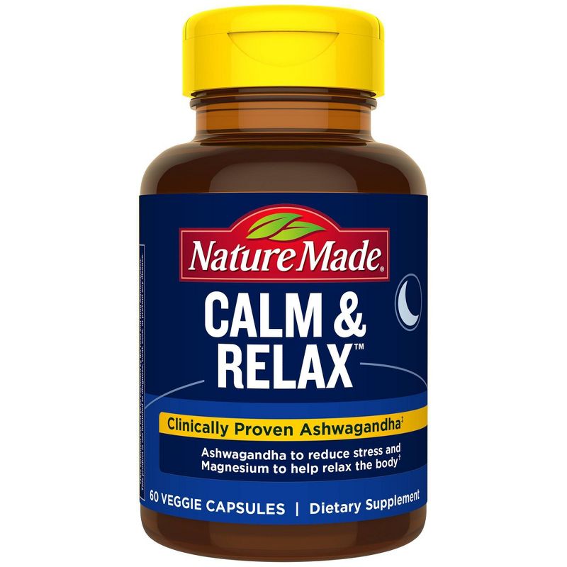 Nature Made Calm & Relax Veggie Capsules - 60ct