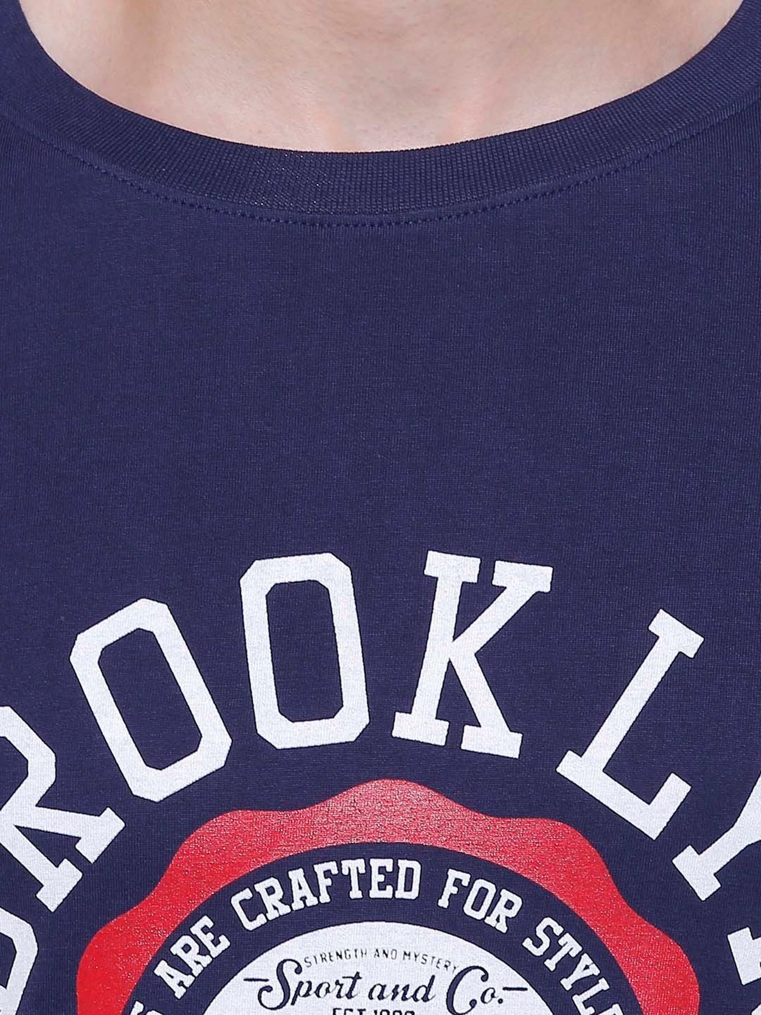 Dyca Navy Crew T-Shirt