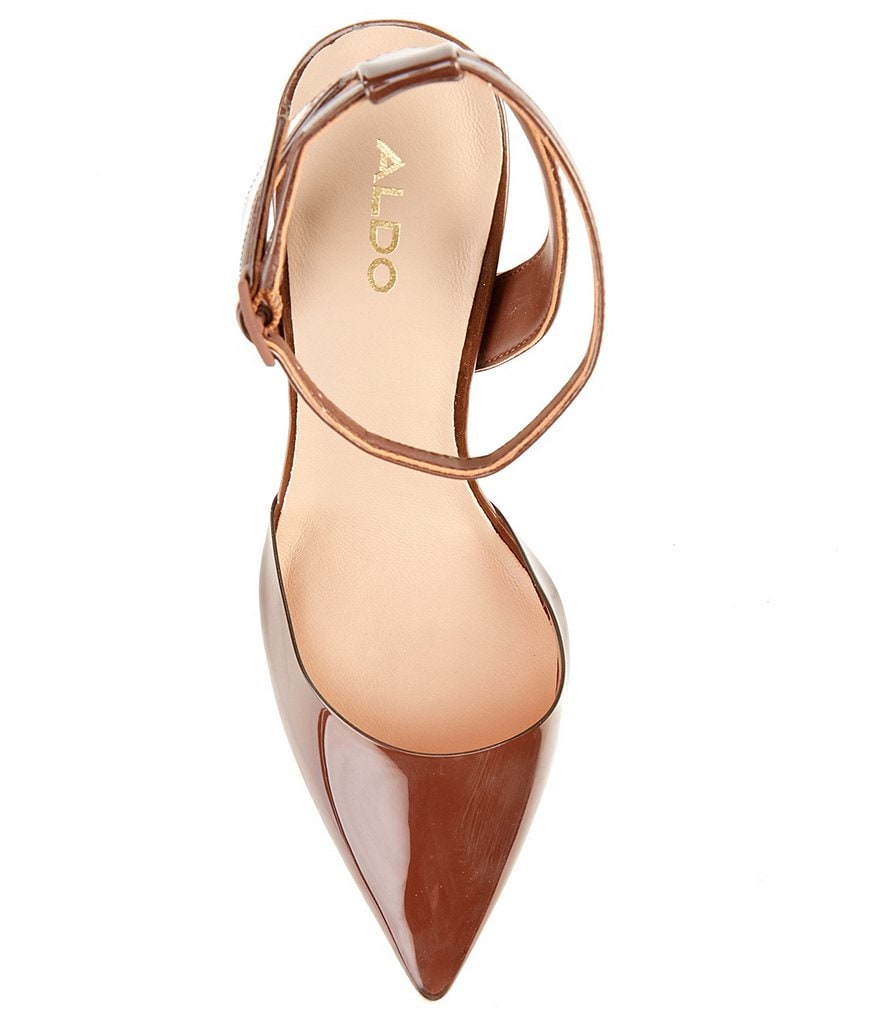 ALDO Aradda Clear Ankle Strap Pumps