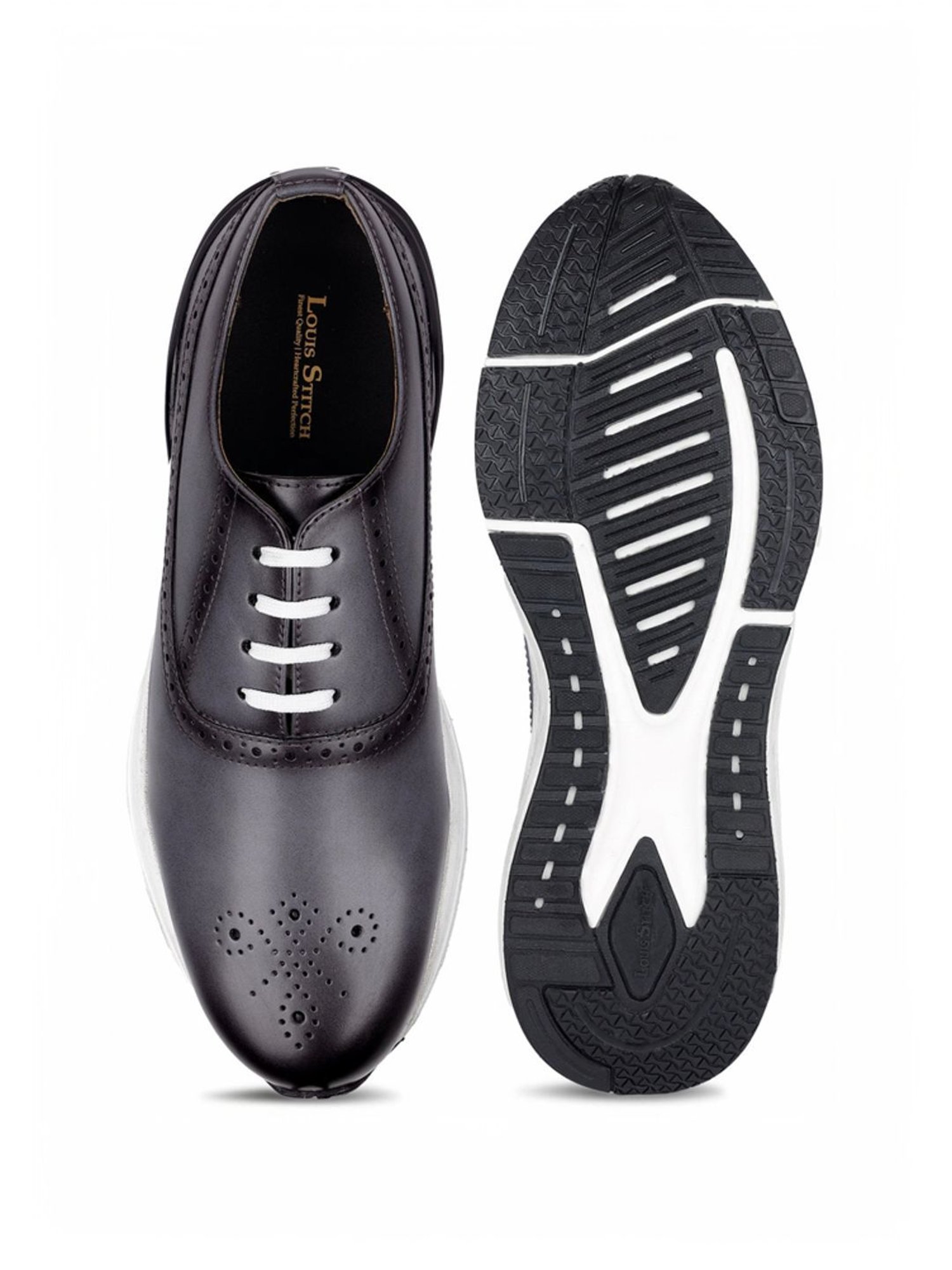 Louis Stitch Men's Dutch Grey Brogue Shoes