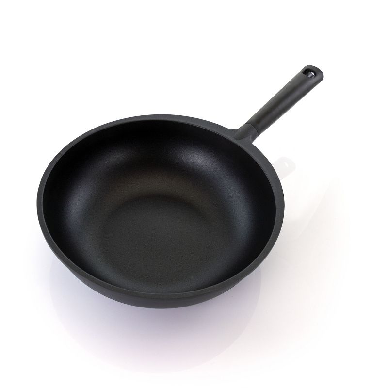 Gibson Home Venus 12 in. Wok in Black