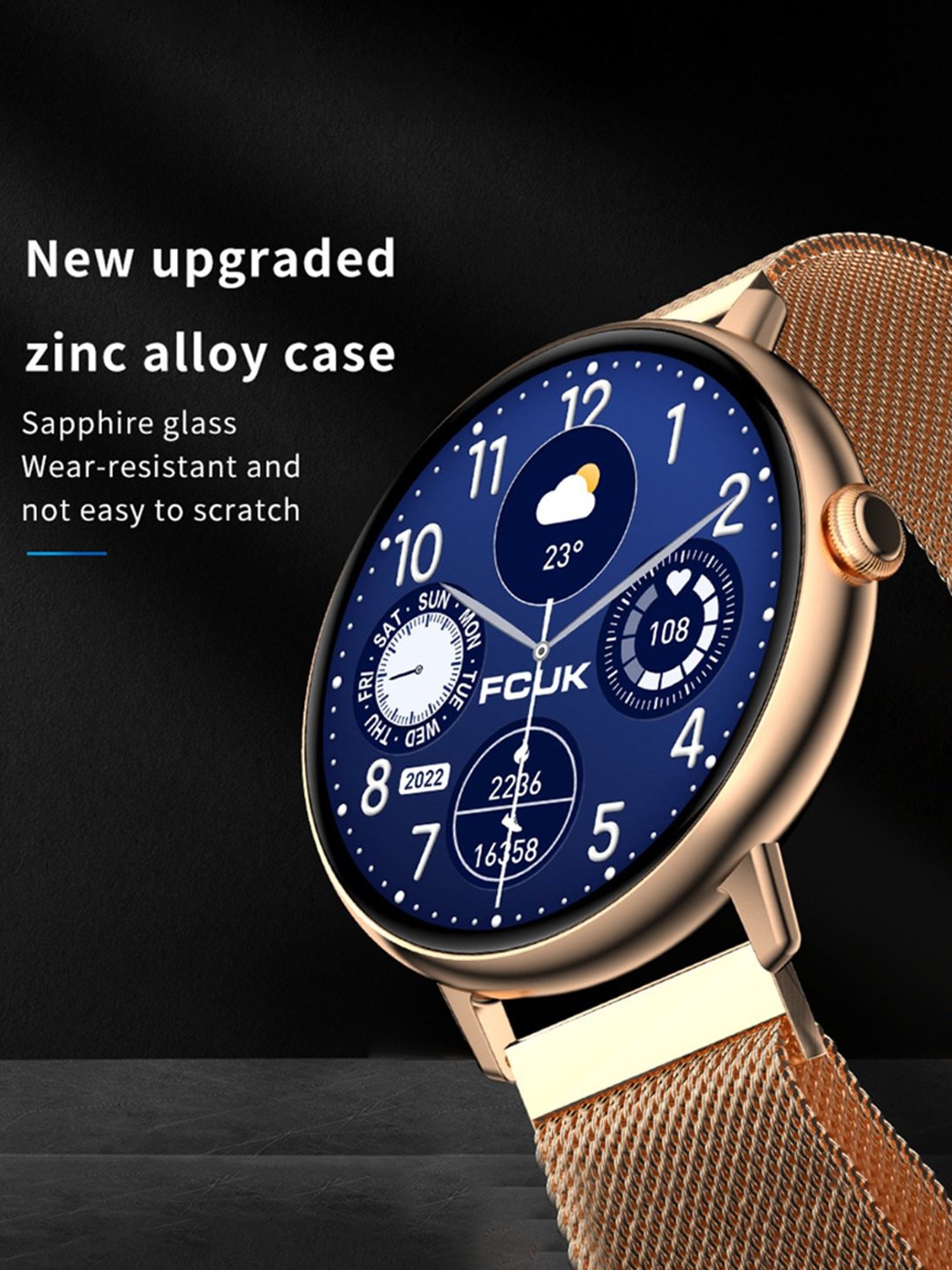 FCUK FCSW01-A TIDE Unisex Smart watch