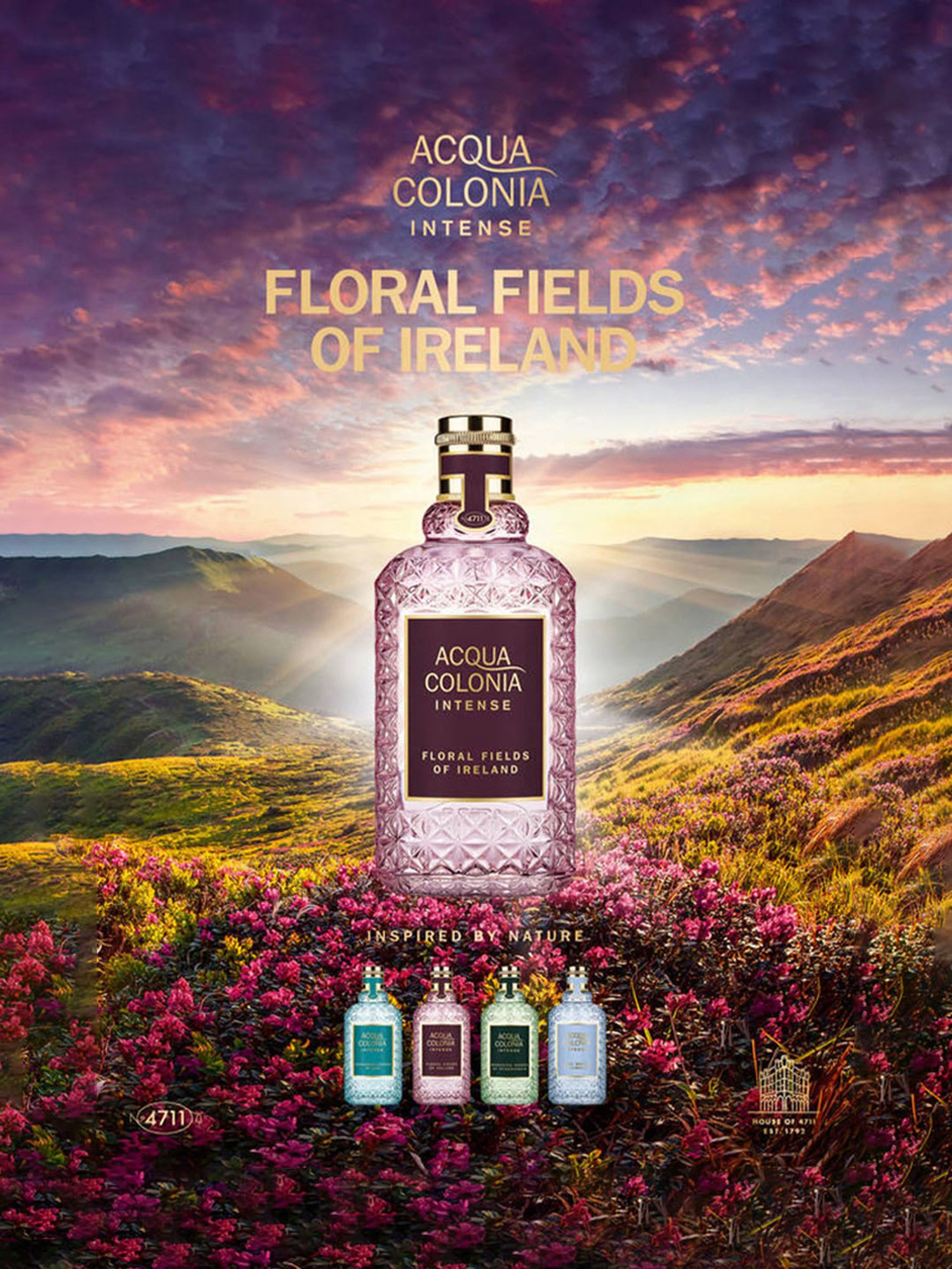 4711 Acqua Colonia Intense Floral Fields Of Ireland Eau de Cologne - 170 ml