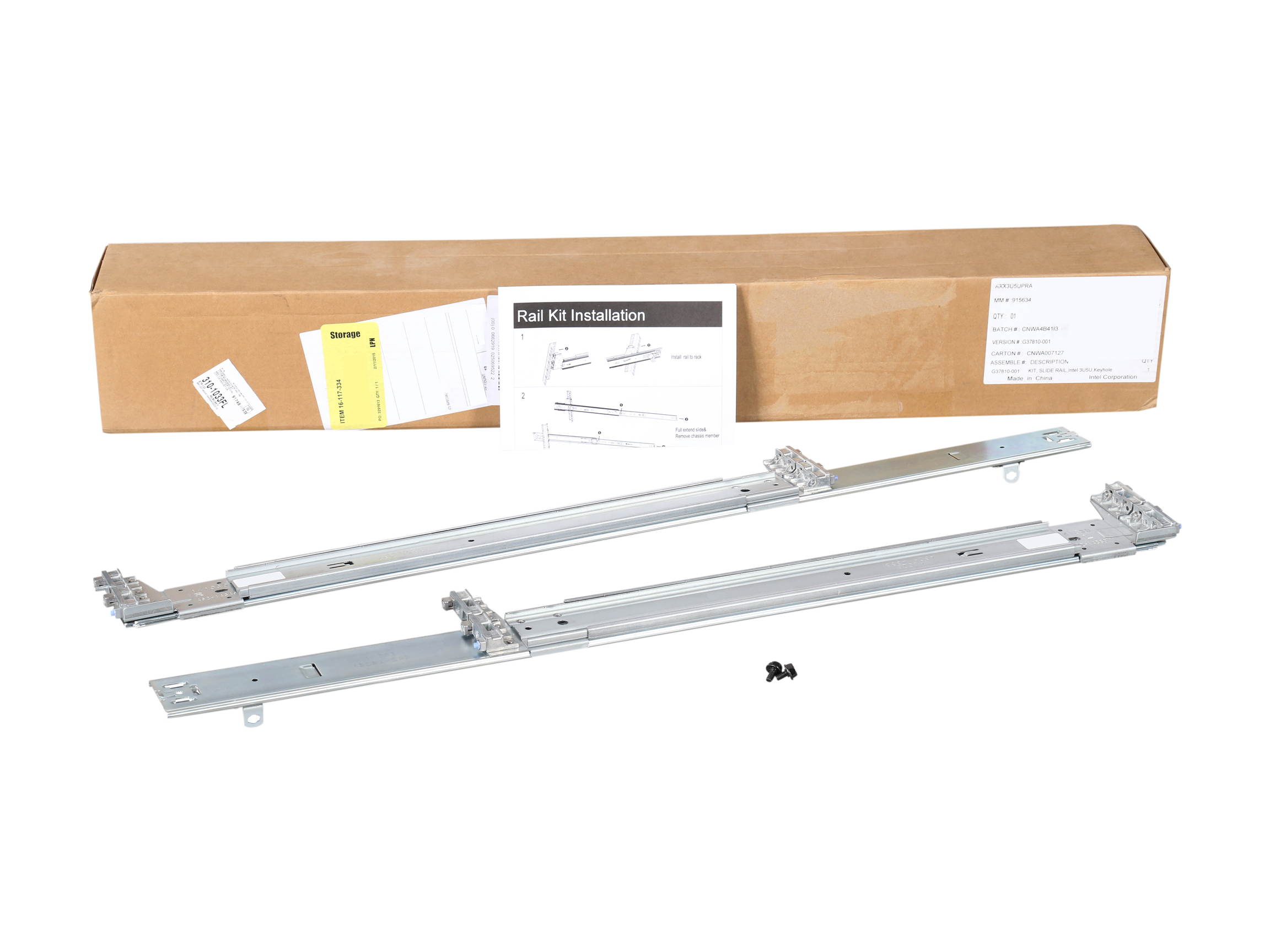 Intel AXX3U5UPRAIL Advanced Rail Kit (For Intel Server Chassis P4000 Family)