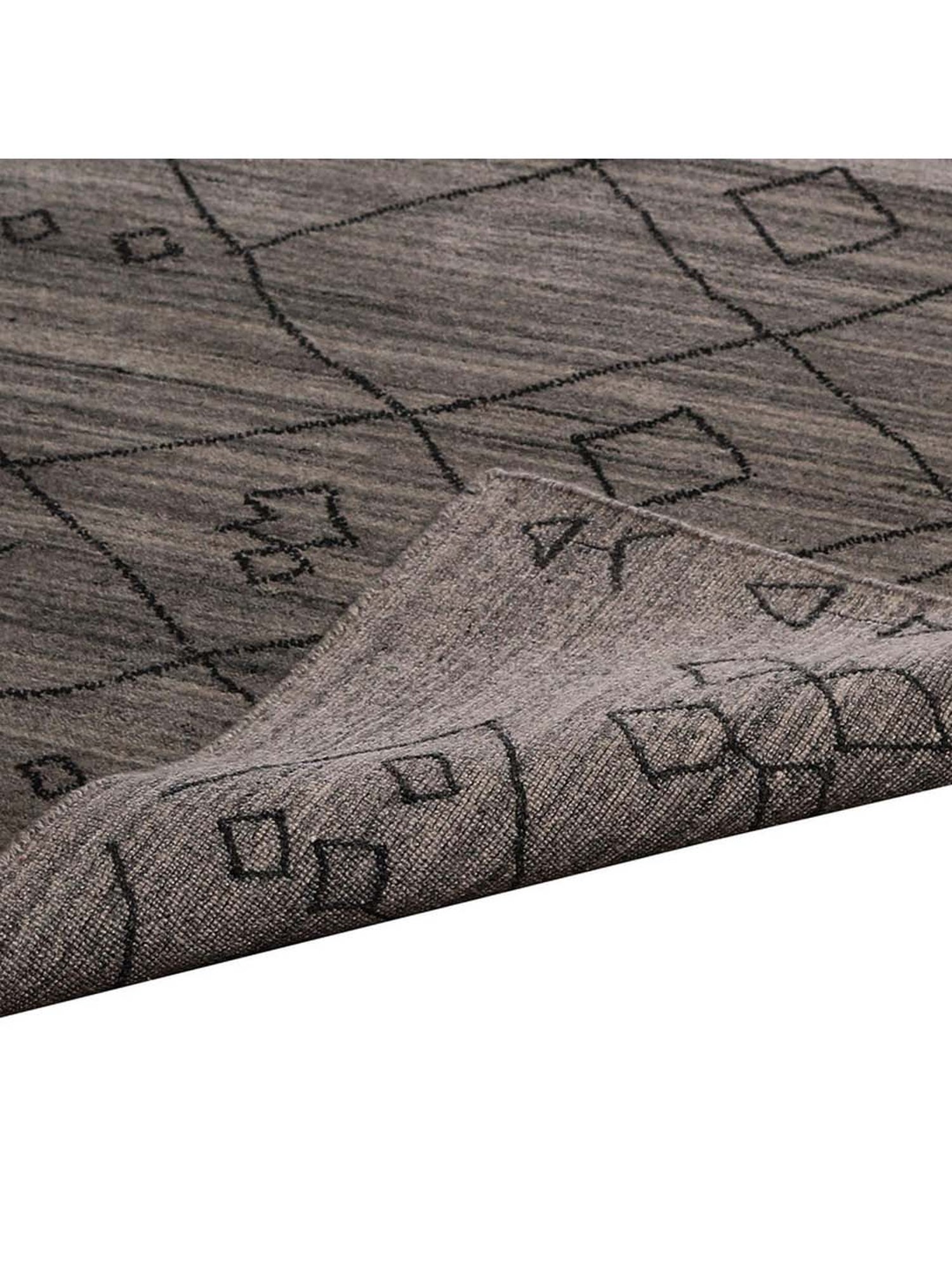 Pequra Grey Wool XL Carpet - Set of 1