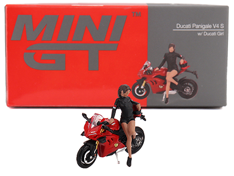 Ducati 1199 Panigale Red with Stand 1/12 Diecast Motorcycle Model by Maisto