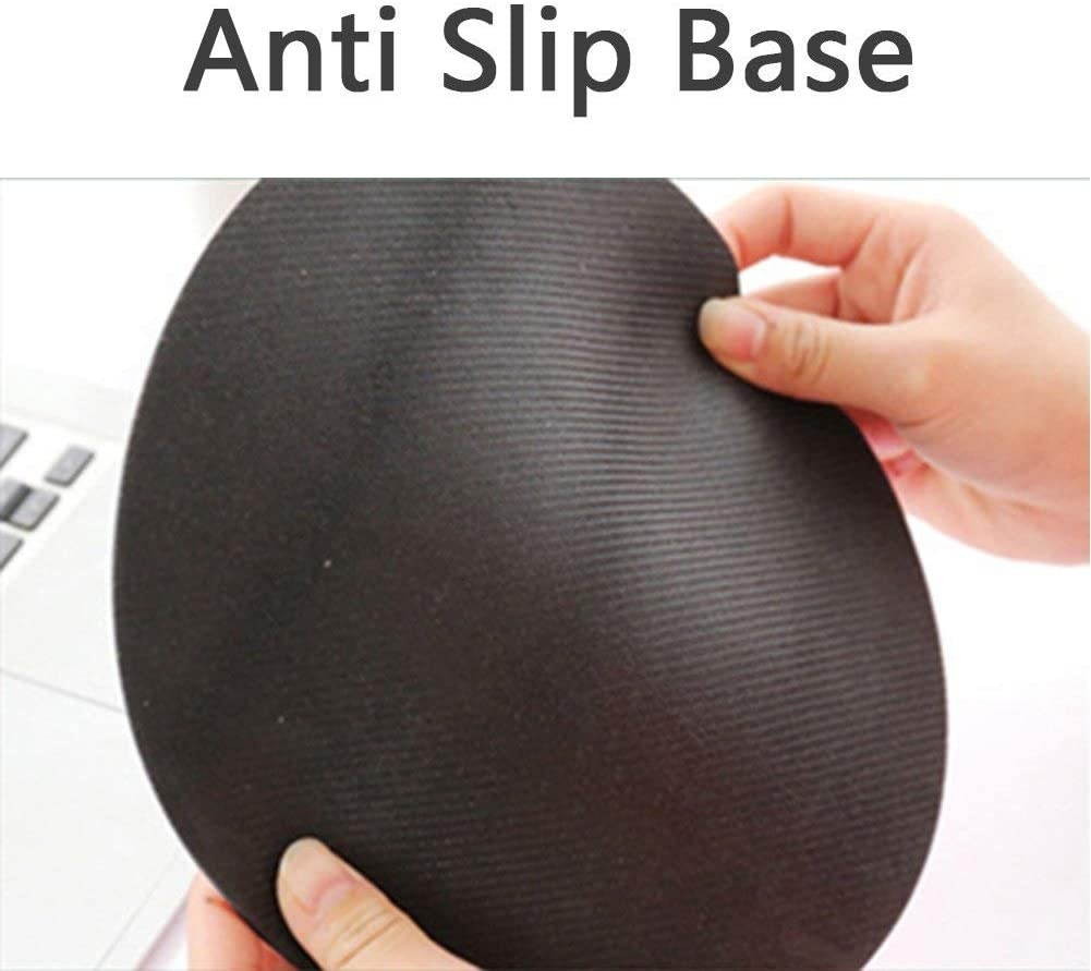 Round Gaming Mouse Pad Creative Custom Non-Slip Mouse Mat-bape Shark Logo