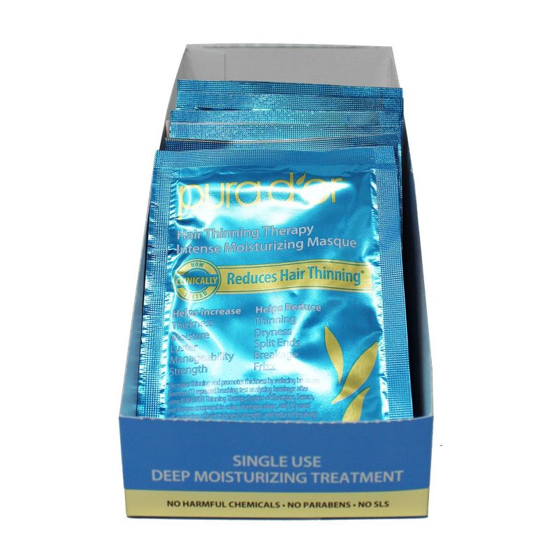 6ct Pura d'or Hair Thinning Therapy Intense Moisturizing Masque
