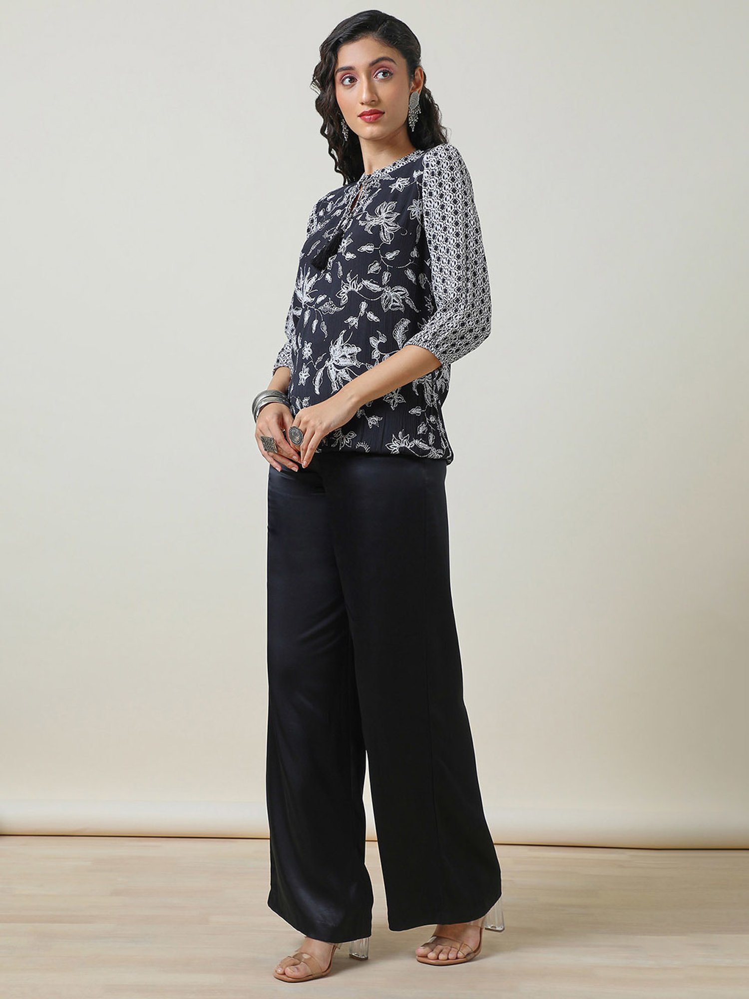 Soch Black Printed Tunic