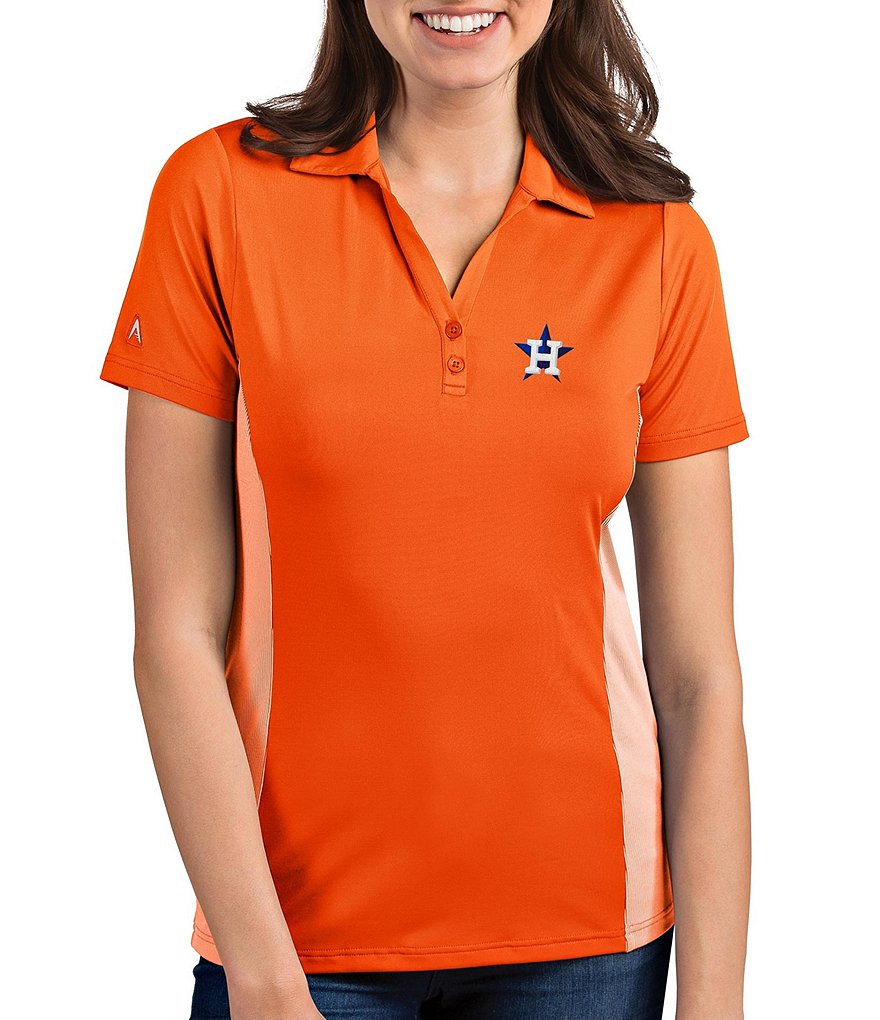 Antigua Women's MLB Venture Short-Sleeve Polo Shirt