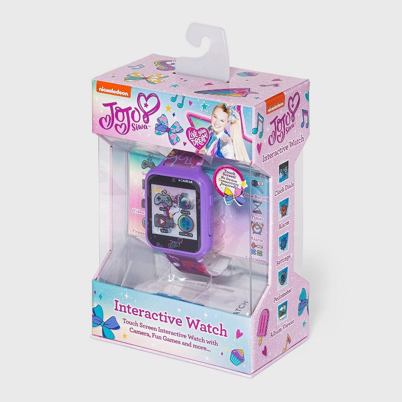 Girls' JoJo Siwa Interactive Watch - Purple