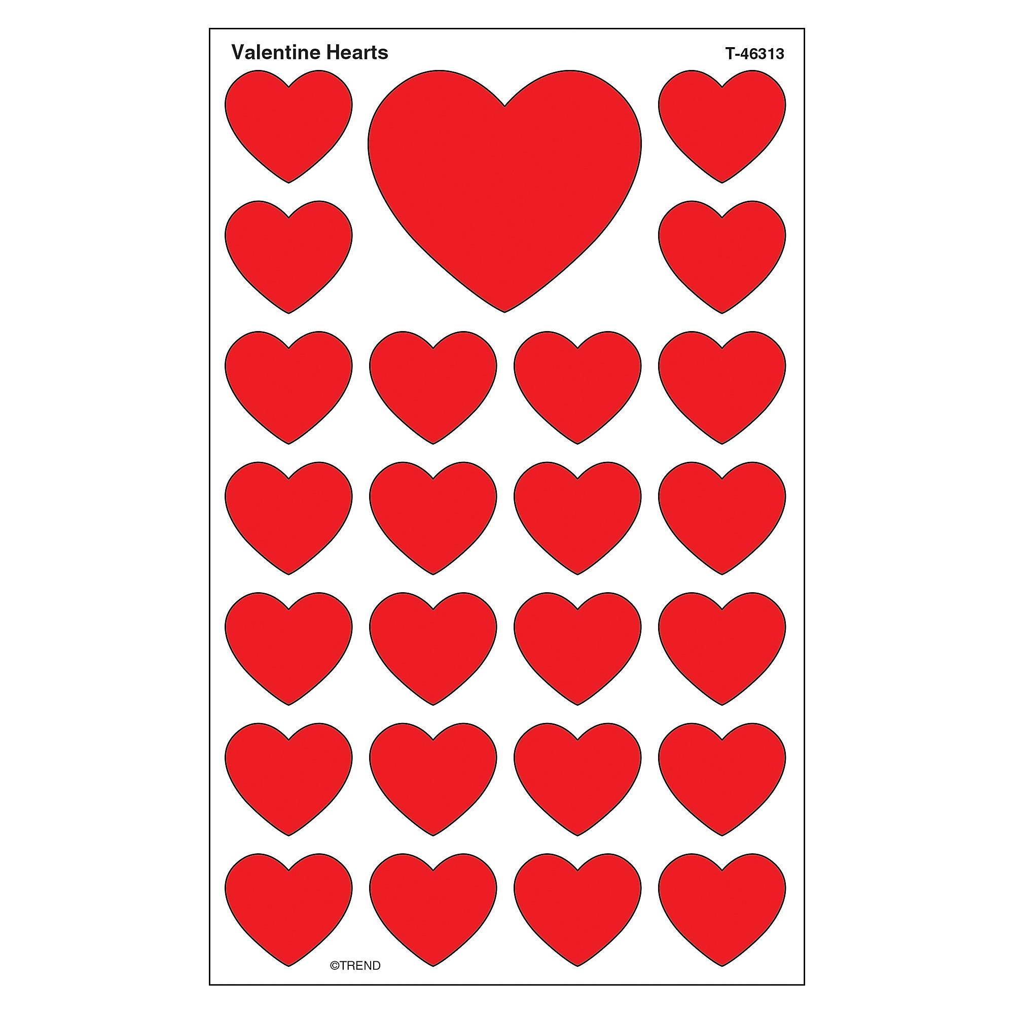 Supershapes Stickers Valentine