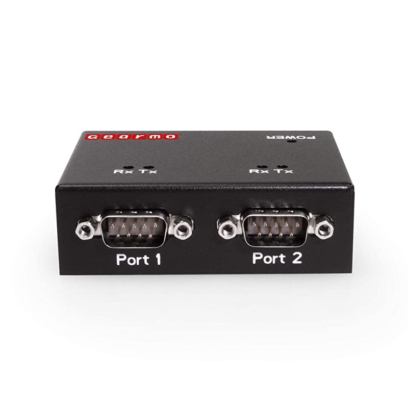 USB 2-Port Serial RS-232 Industrial Adapter w/FTDI Chipset