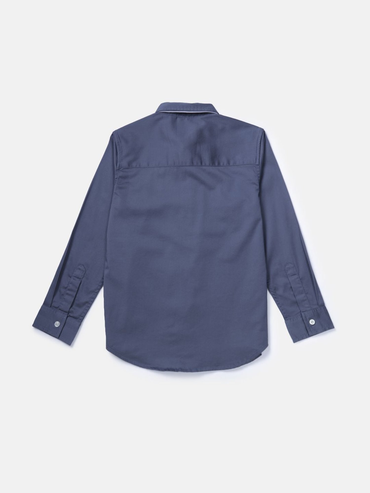 Gini & Jony Kids Grey Regular Fit Shirt