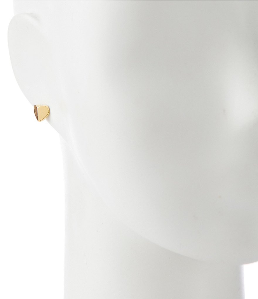 kate spade new york Heritage Small Heart Stud Earrings