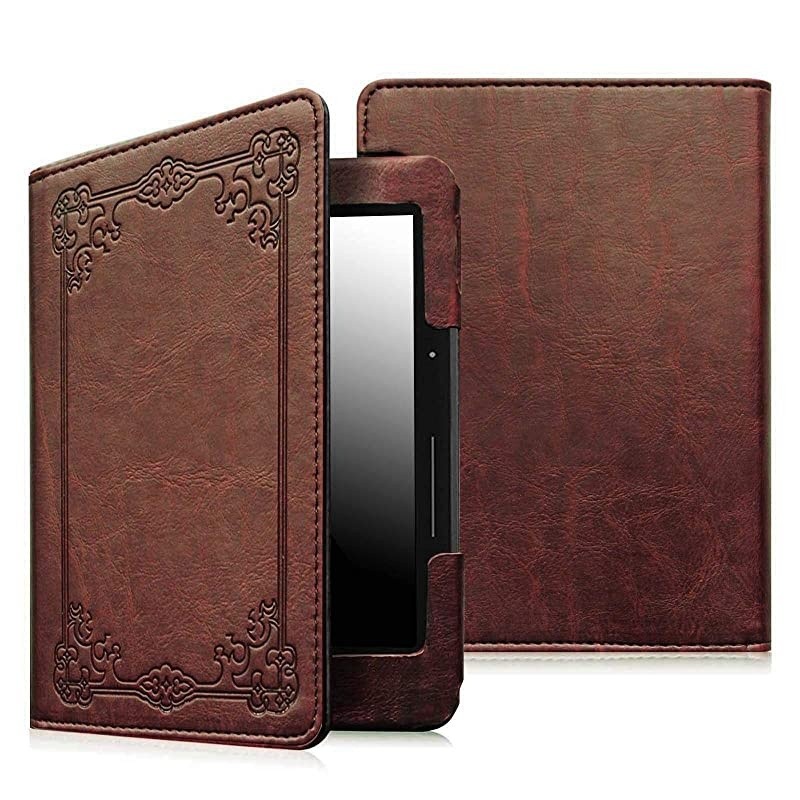 Folio Case for Kindle Paperwhite Fits All Paperwhite Generations Prior to 2018 Not Fit AllNew Paperwhite 10th Gen Vintage Antique Bronze