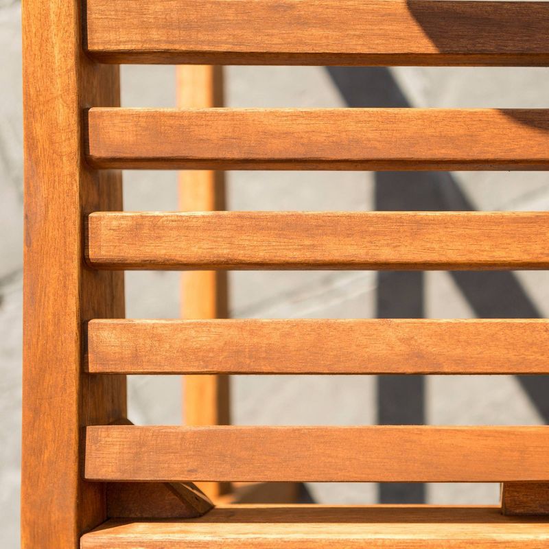 Acacia X Back Chair W/ Cushions 2pk - Brown - Saracina Home