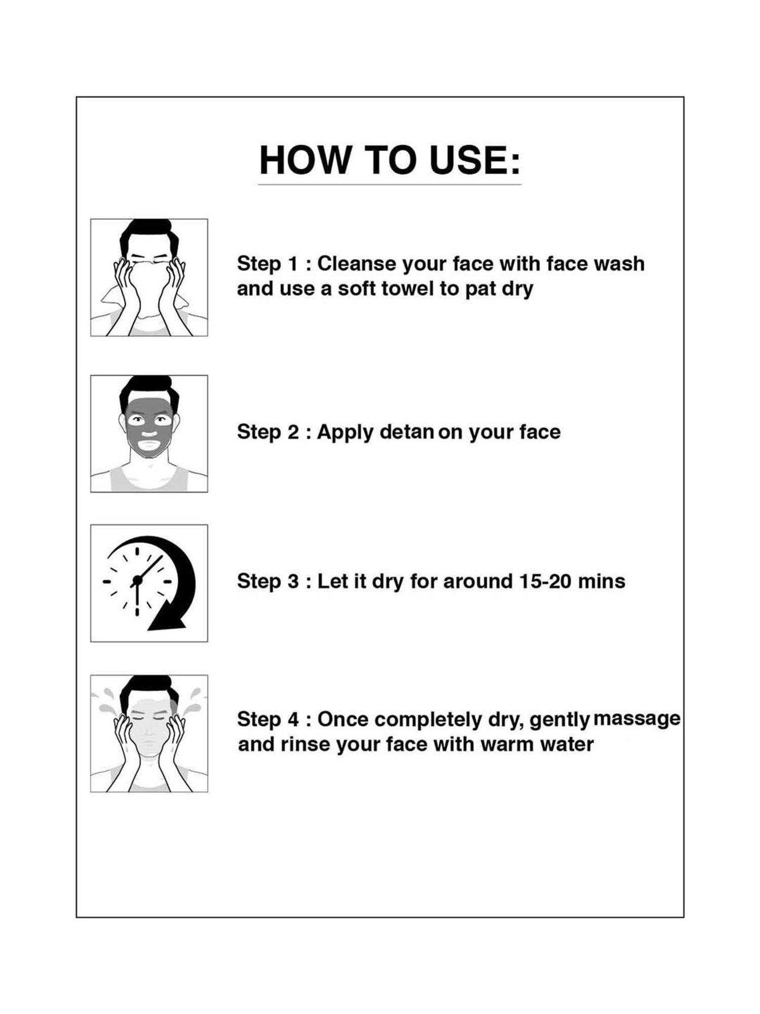 UrbanMooch De-Tan Face Pack Instant Results - 100 ml