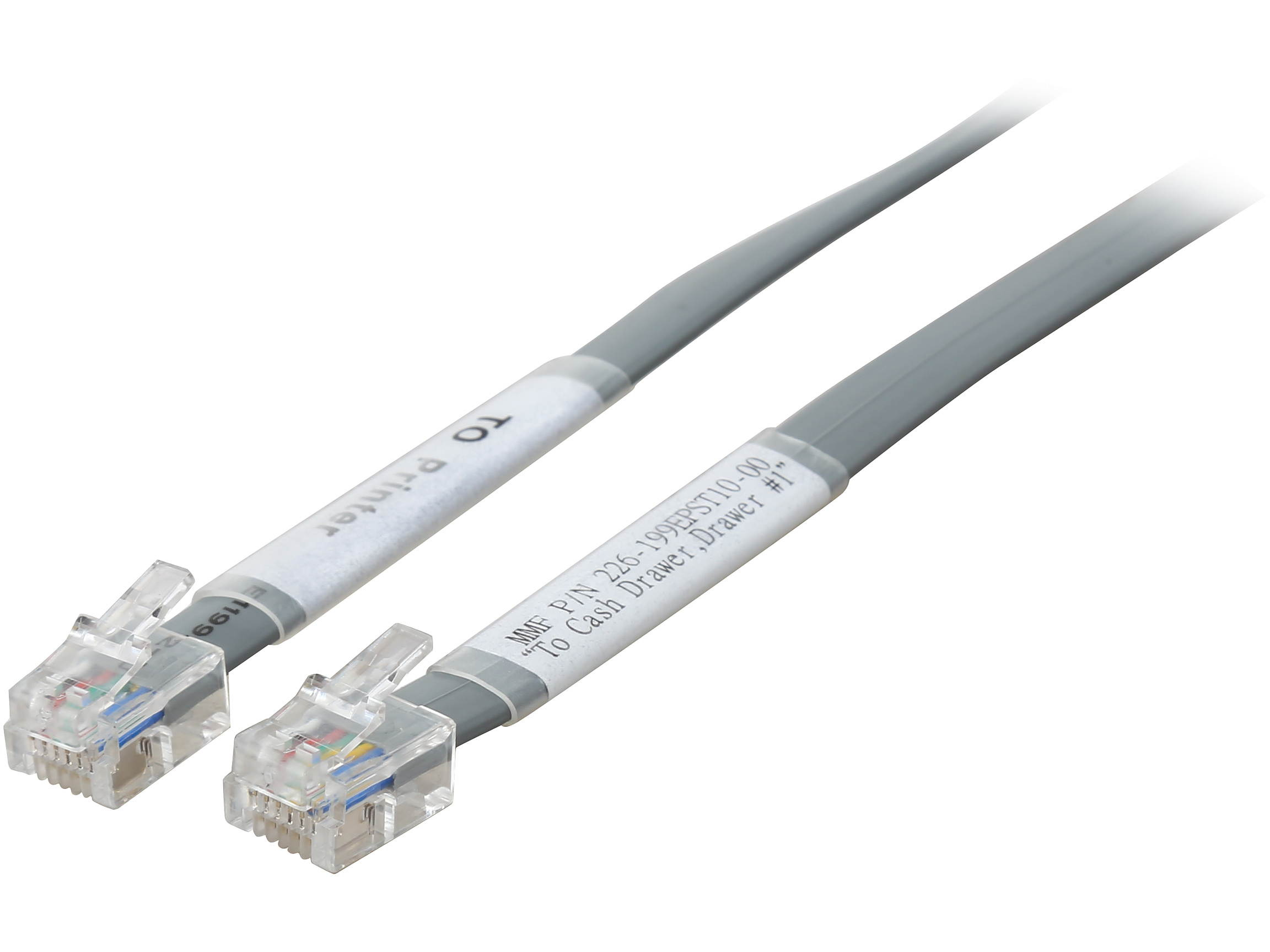 MMF POS 226-199EPST10-00 Cash Drawer Kwick Kable for Epson and Star Printers