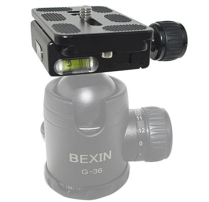 Metal Aluminum Quick Release Plate PU70 for Digital SLR Camera PTZ Tripod 38.5mm